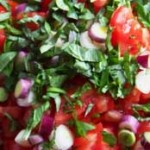 Tomatoes Basil & Onions