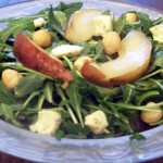 Warm Pear and Hazelnut Salad