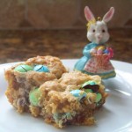 Easter Oatmeal M&M Blondie