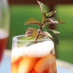 Blackberry Mint Tea with Pitcher