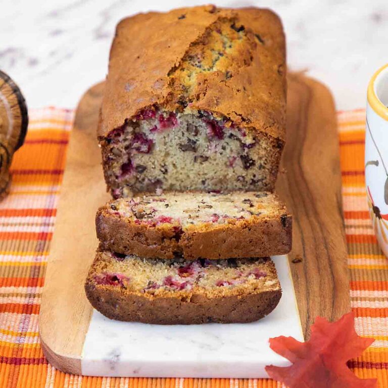 Quick Cranberry Pecan Bread
