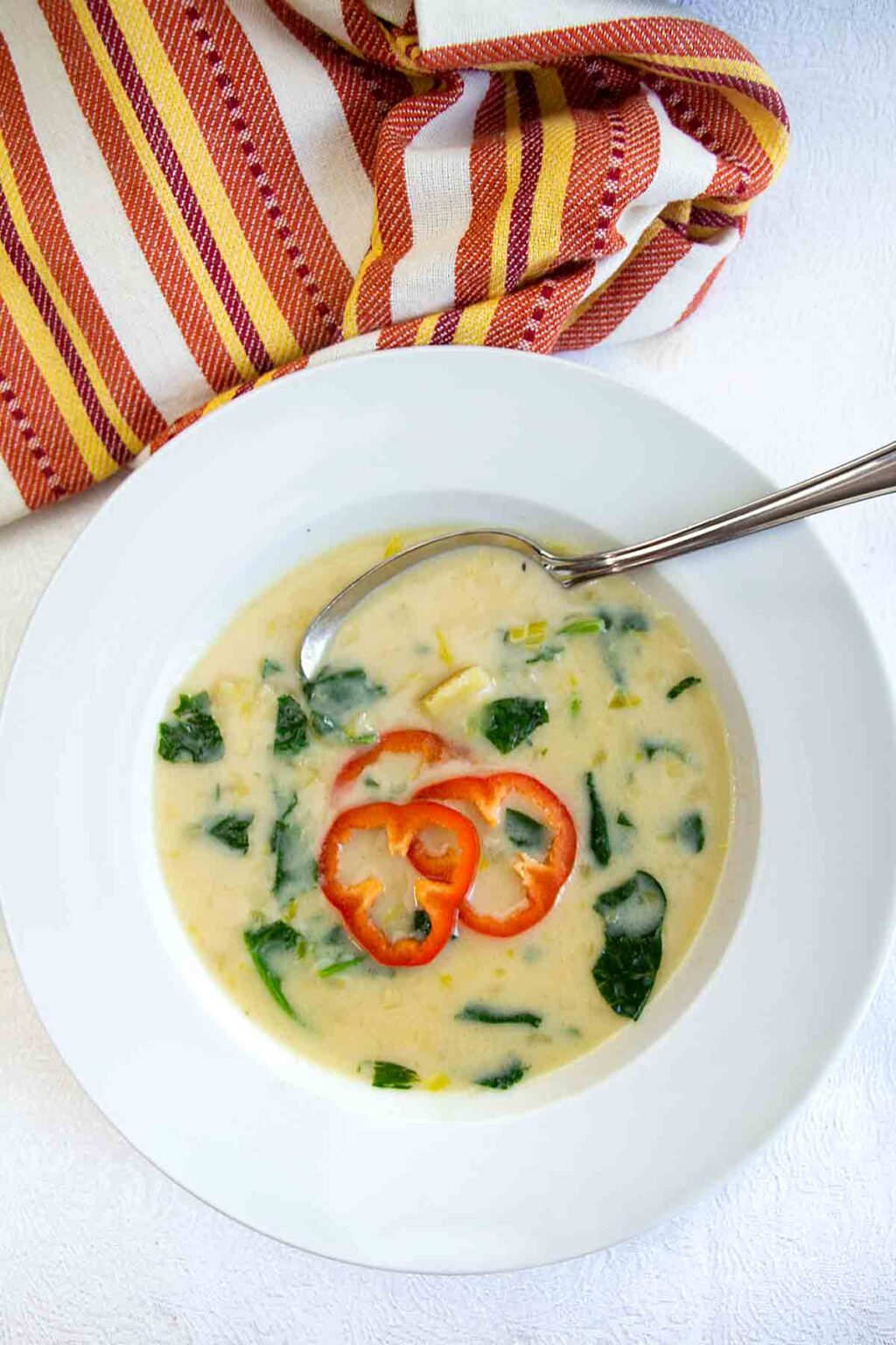 Cream of Spinach Soup with Potatoes – Art of Natural Living