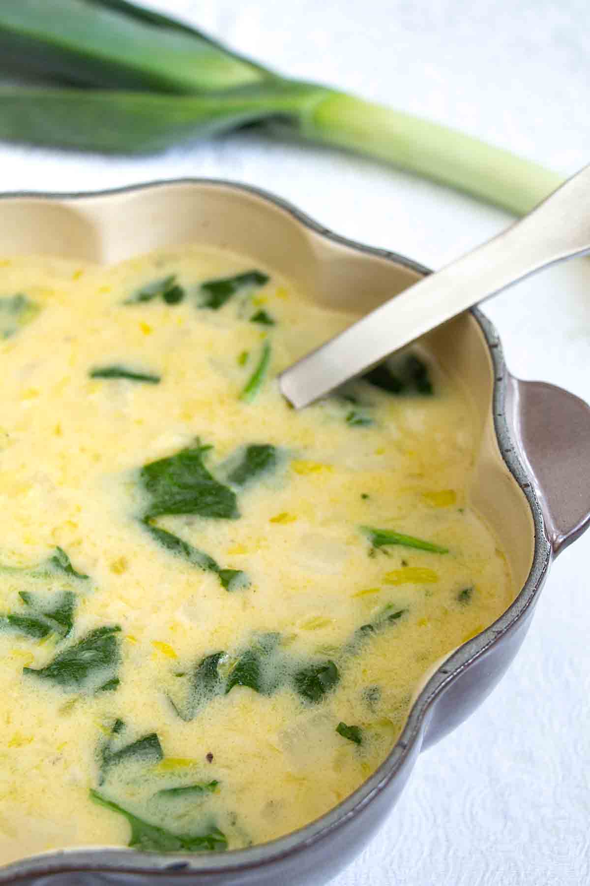 Cream of Spinach Soup with Potatoes – Art of Natural Living