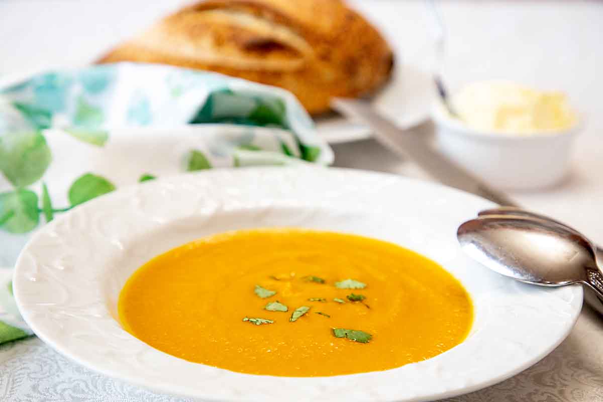 Reckless Abandon: Spicy Carrot Ginger Soup