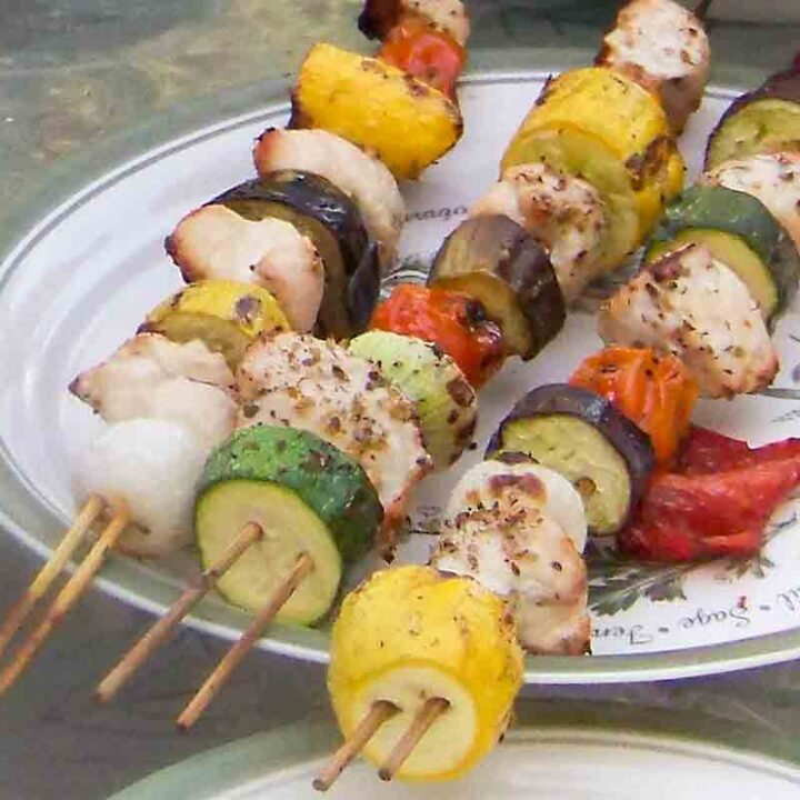 No Marinade Shish Kabobs