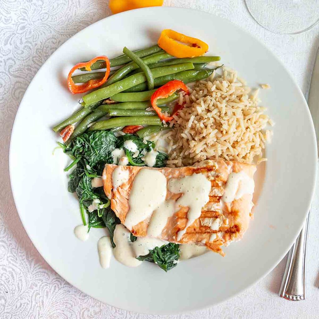 Easy Salmon Florentine Art of Natural Living