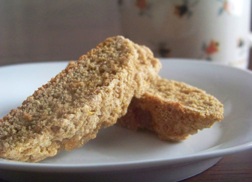 Spicy Orange Ginger Biscotti Spicy Orange Ginger Biscotti
