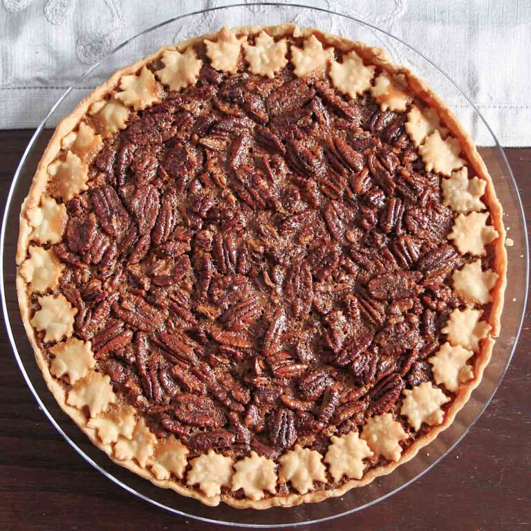 Maple Bourbon Pecan Tart