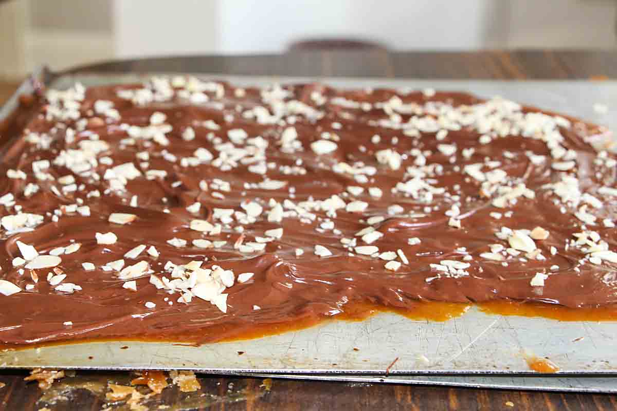 top with crushed nuts