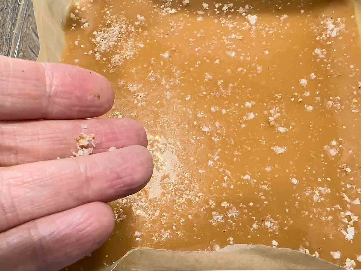sprinkle with sea salt