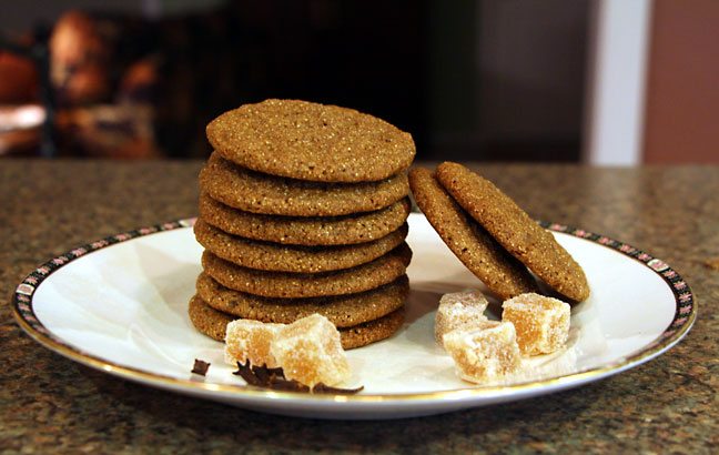 Crisp or Chewy Whole Grain Gingersnaps