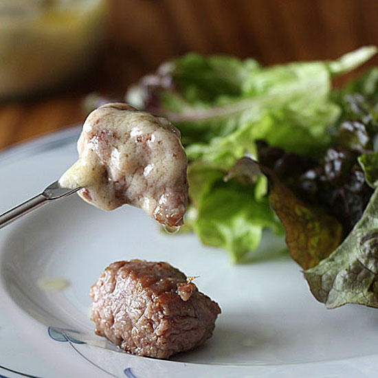 Steak Fondue with Mustard Caper Sauce Art of Natural Living