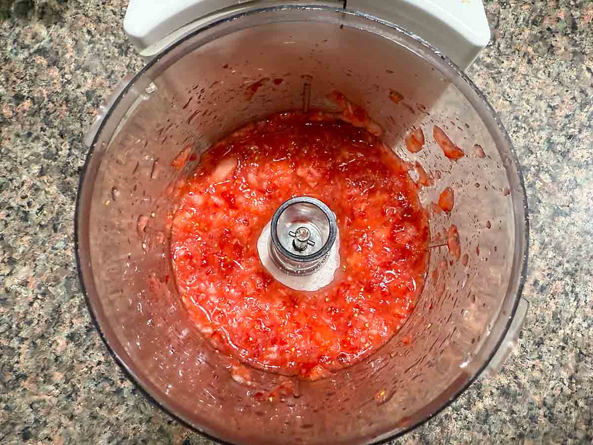 puree berries