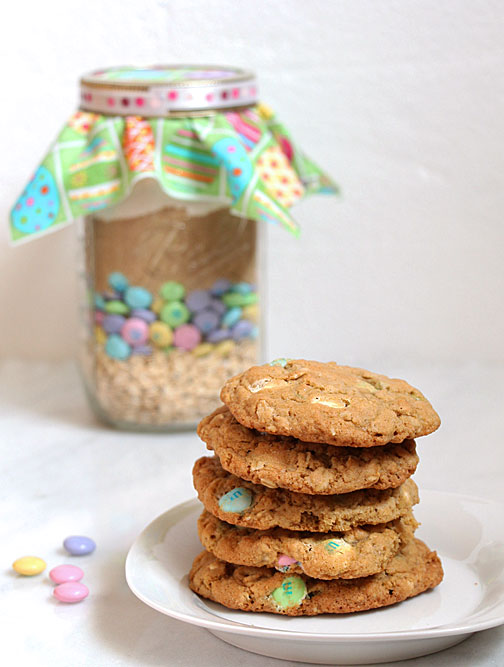 Mason Jar Chocolate Chip Cookies (+ Printable Tags)