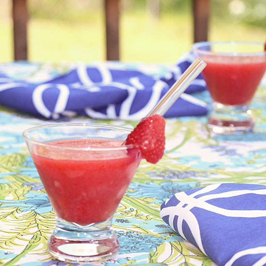 A Natural Strawberry Daiquiri