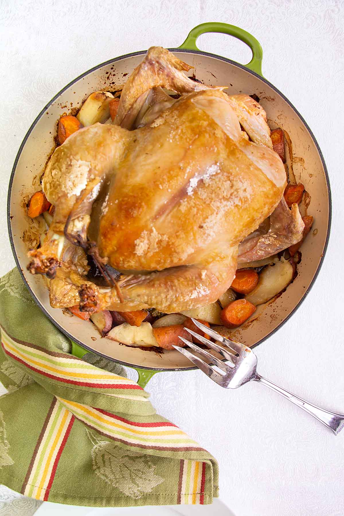 Ranch Dutch Oven Roast Chicken in Oven Bag - The Weary Chef