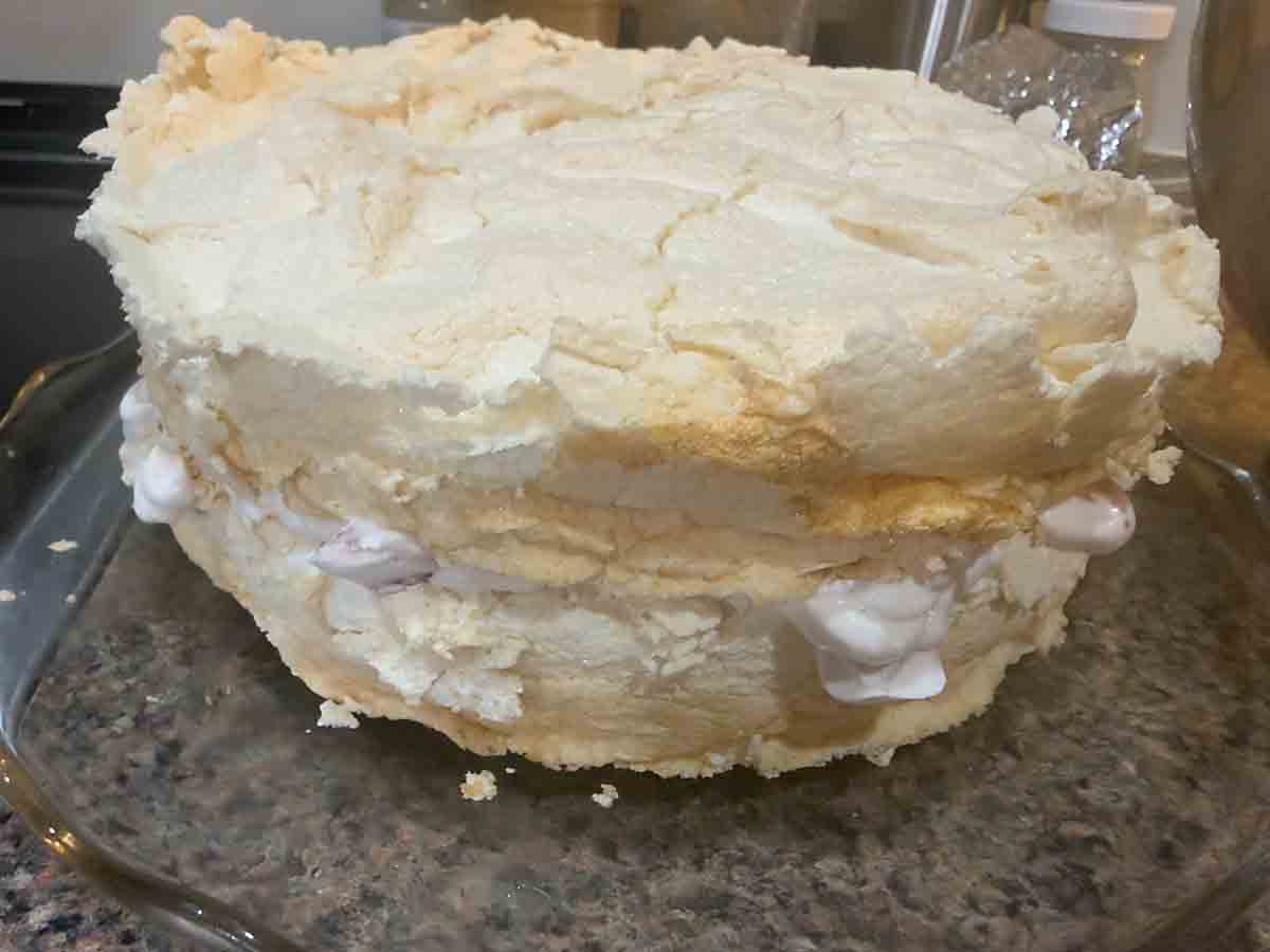 Top with the second layer