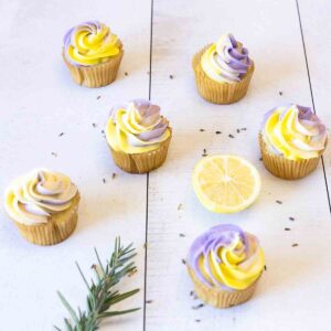 Lemon Lavender Cupcakes
