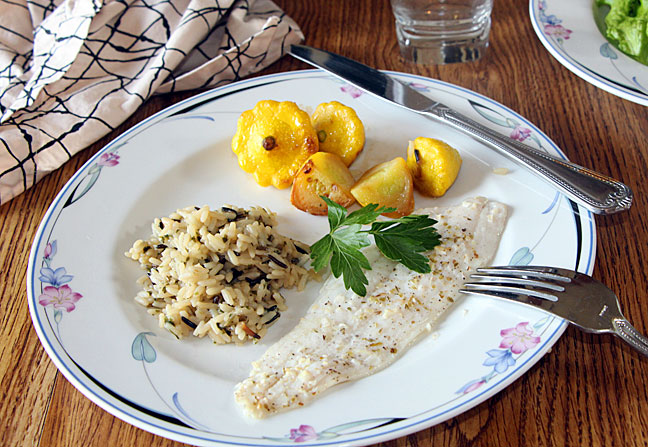 10 Minute Herbed Tilapia (or Any Whitefish)