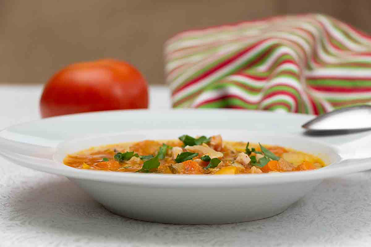 quick manhattan clam chowder recipe