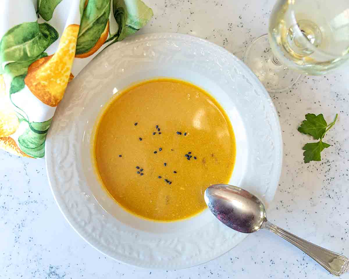 Pumpkin Coconut Soup