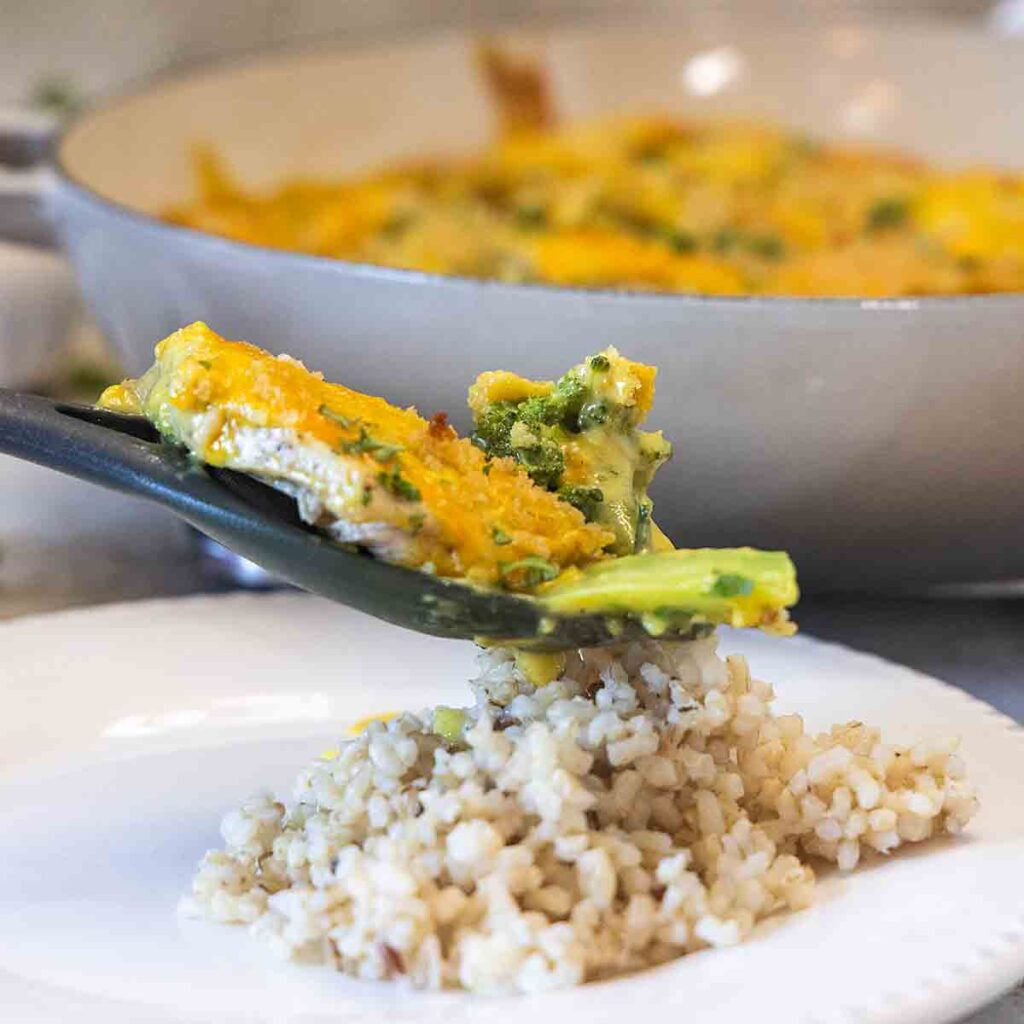 Chicken Divan with Curry
