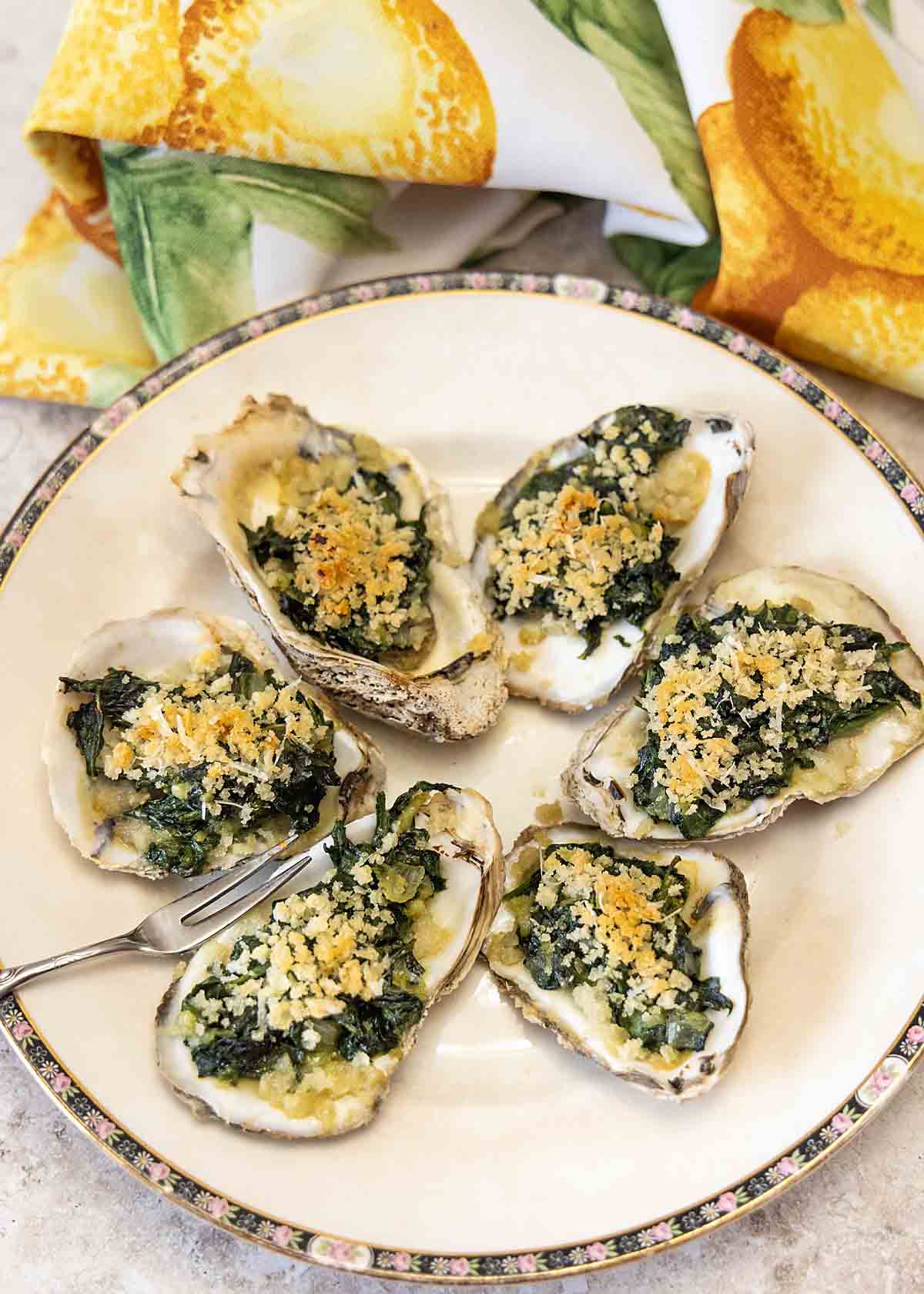 Oysters Rockafeller