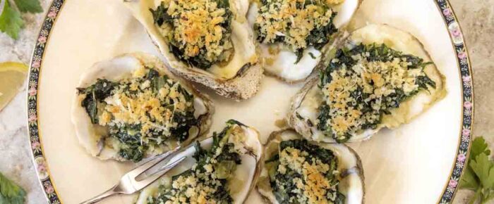 Oysters Rockefeller at Home