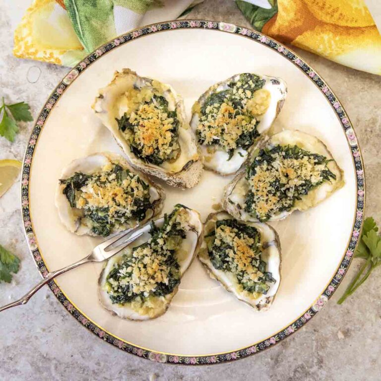 Oysters Rockefeller at Home
