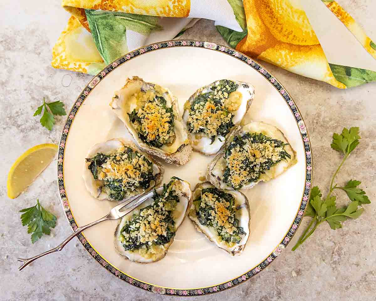 Oysters Rockafeller