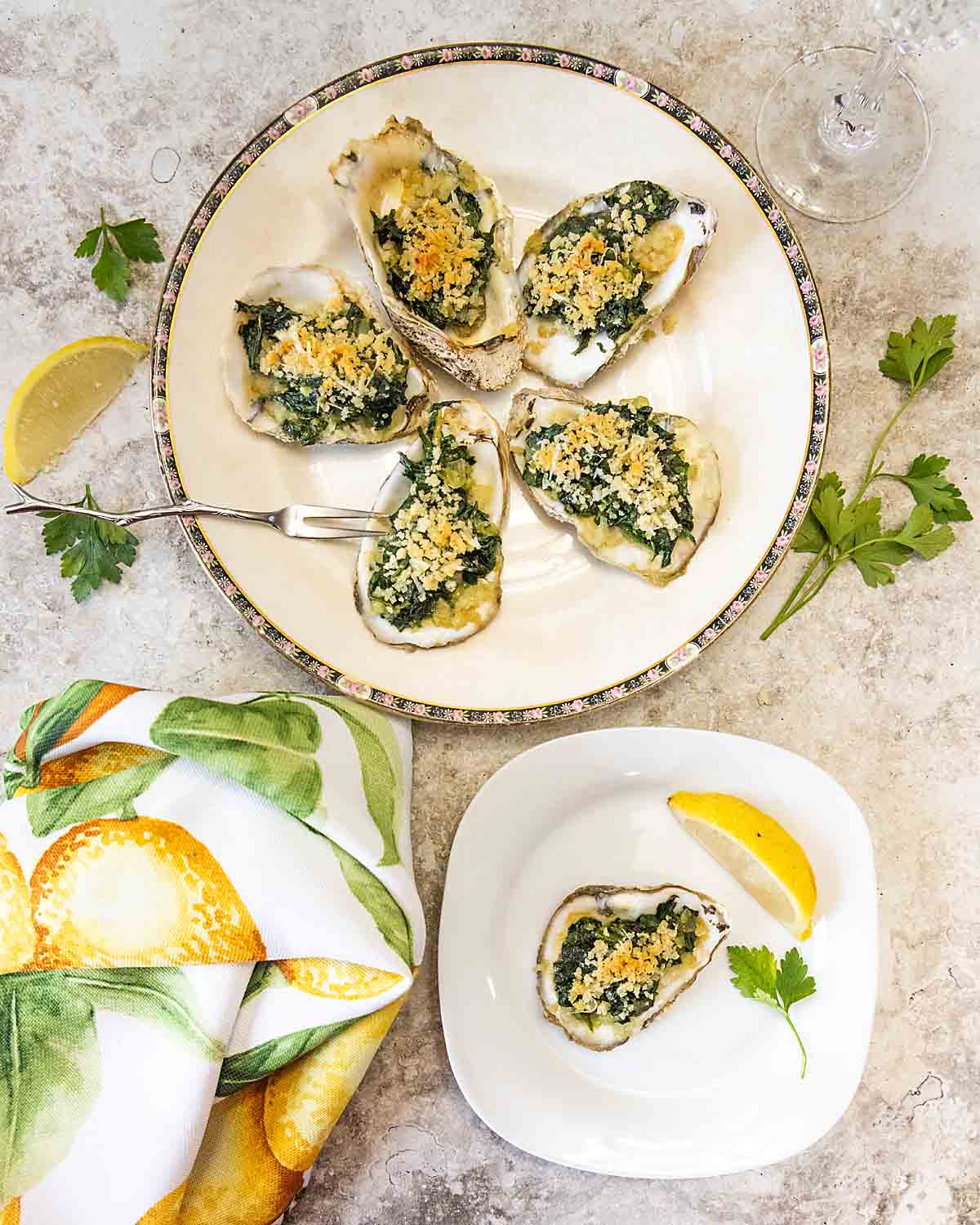 Oysters Rockafeller