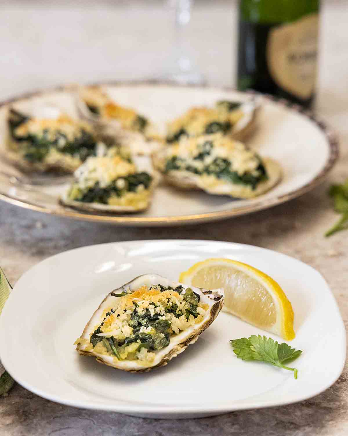 Oysters Rockafeller