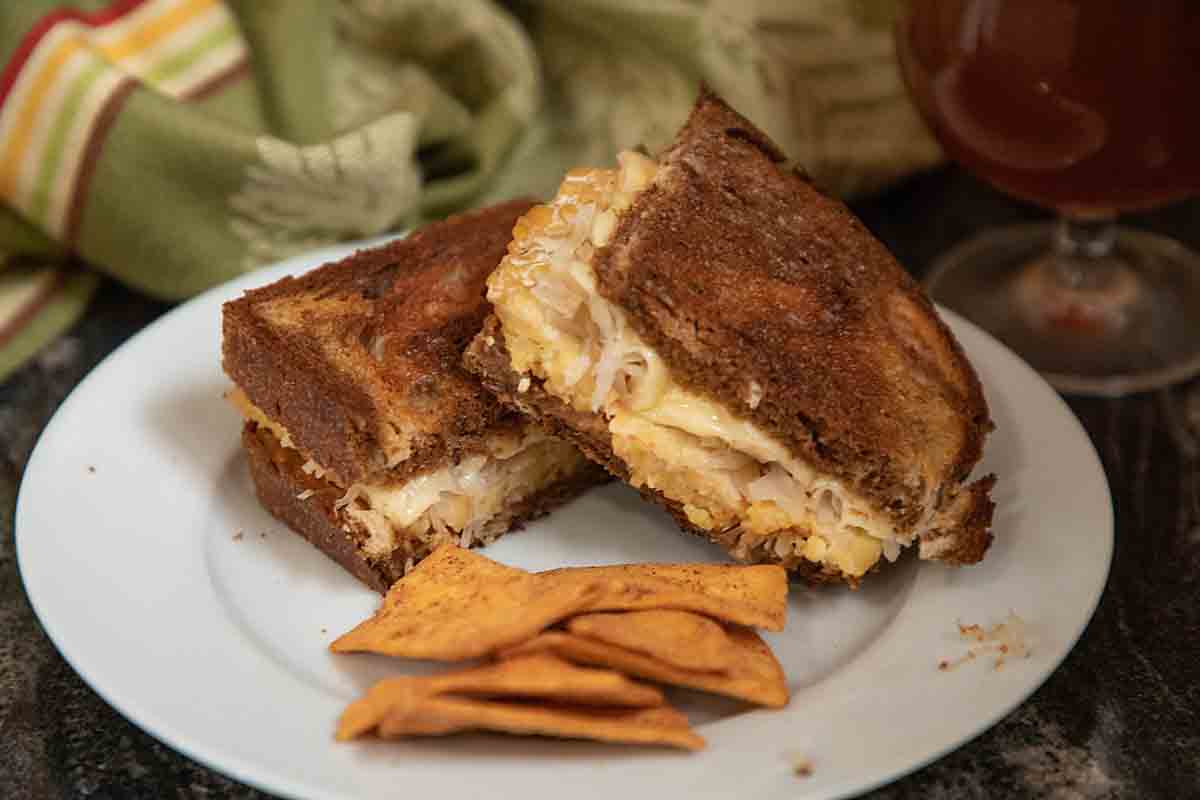 Tempeh Reuben Sandwich