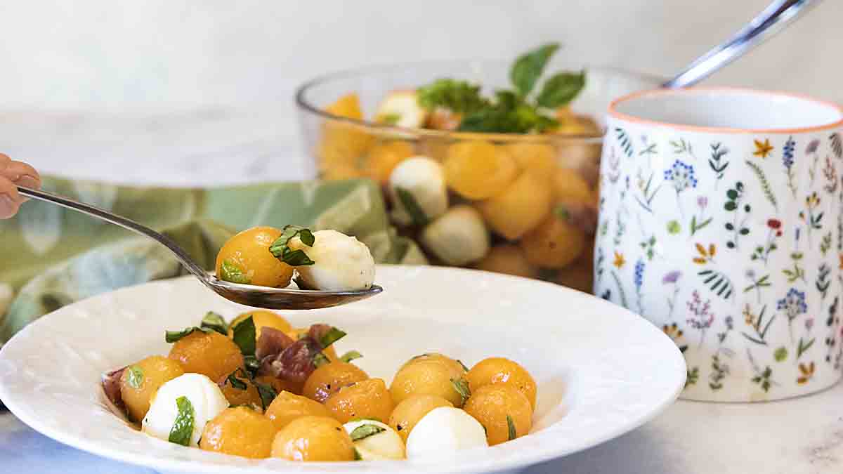 Cantaloupe Salad
