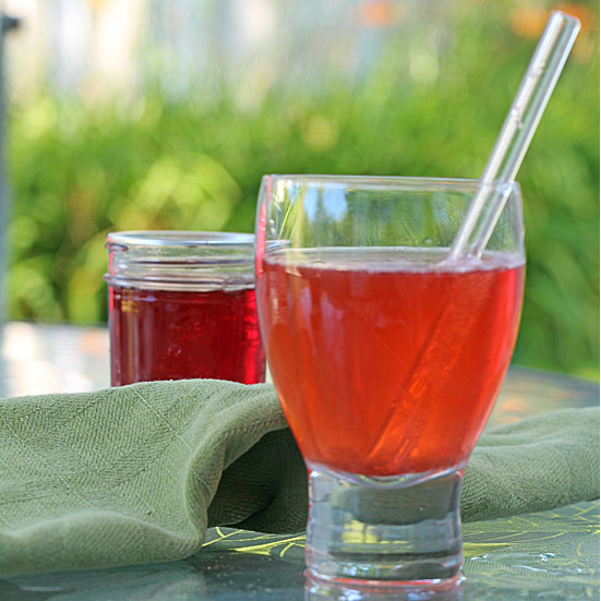 Strawberry Simple Syrup (or Blueberry or …)