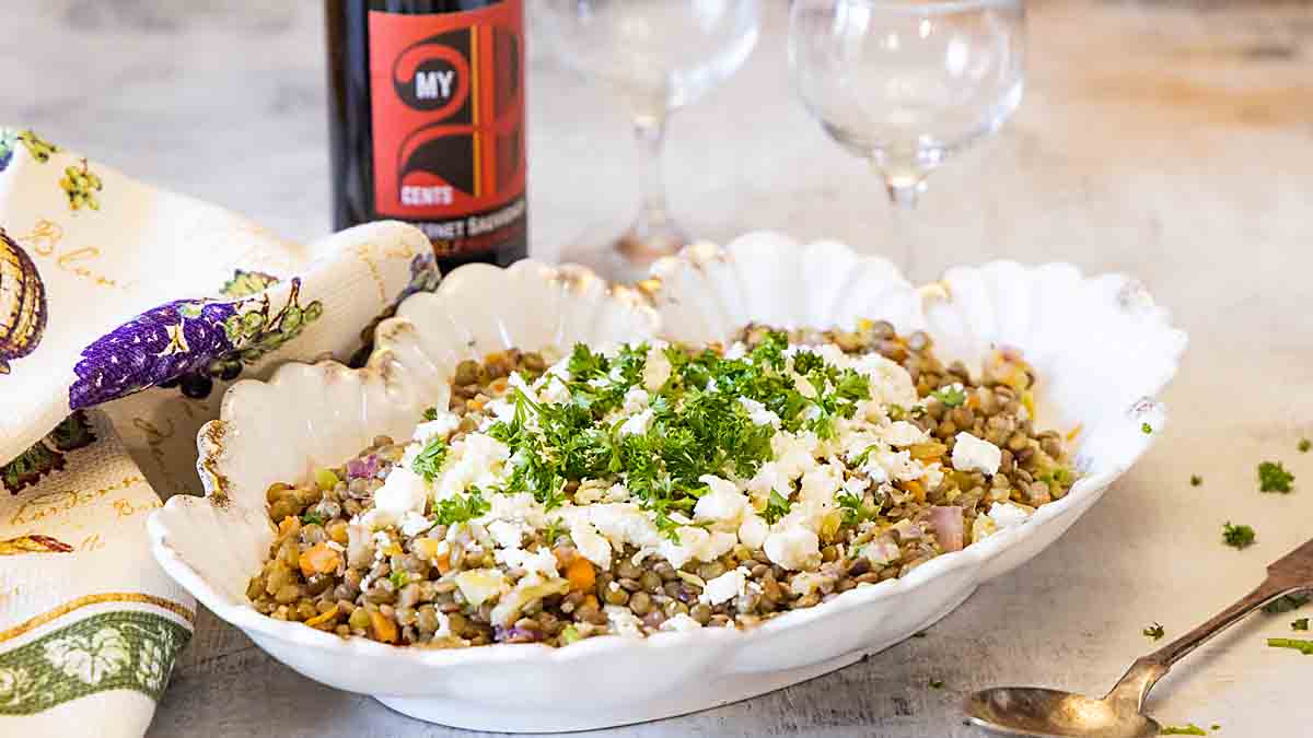 French Lentil Salad