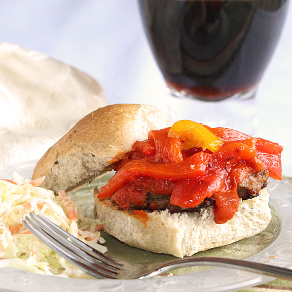 Homemade Italian Sausage Sandwiches meal