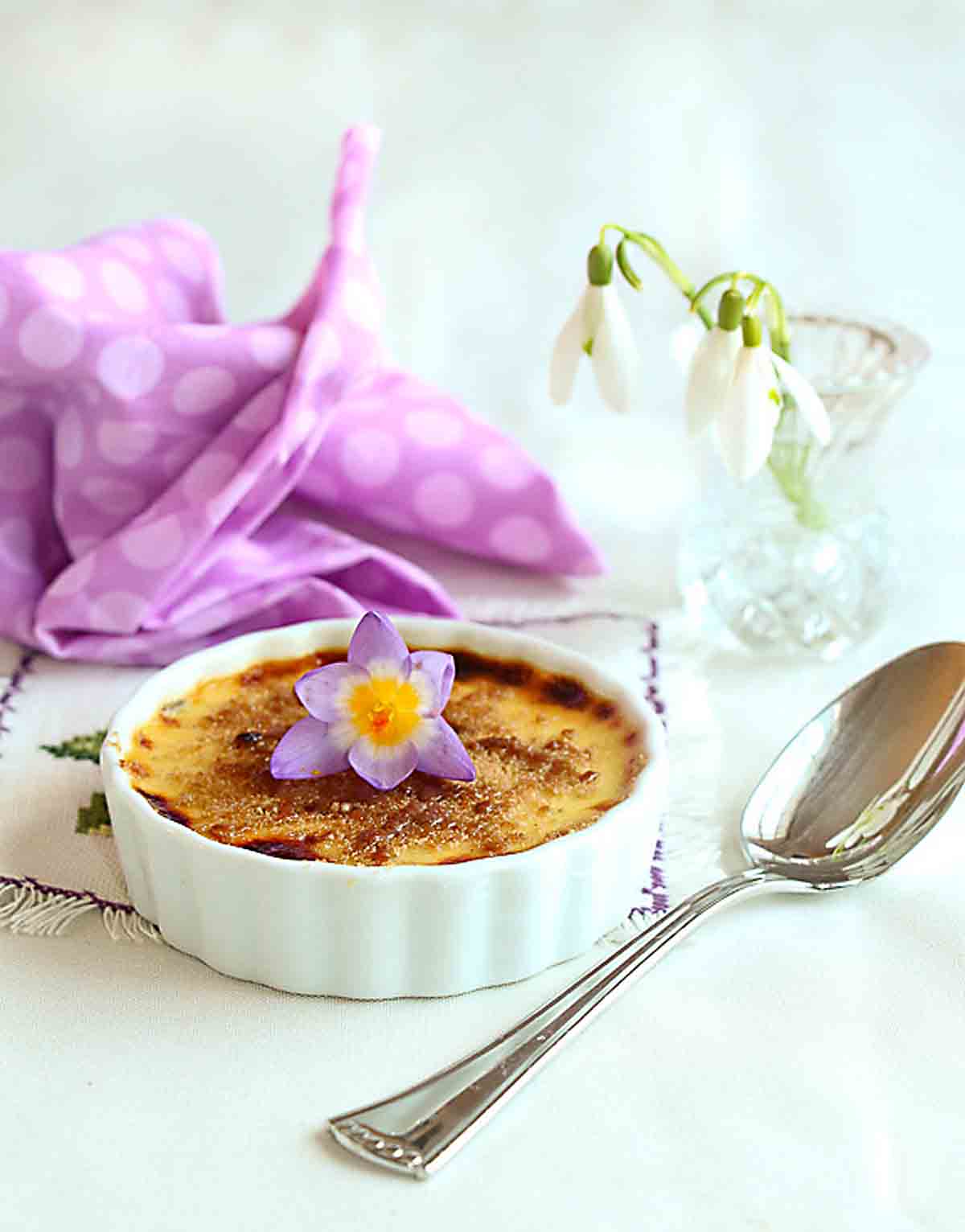 Lavender Creme Brulee