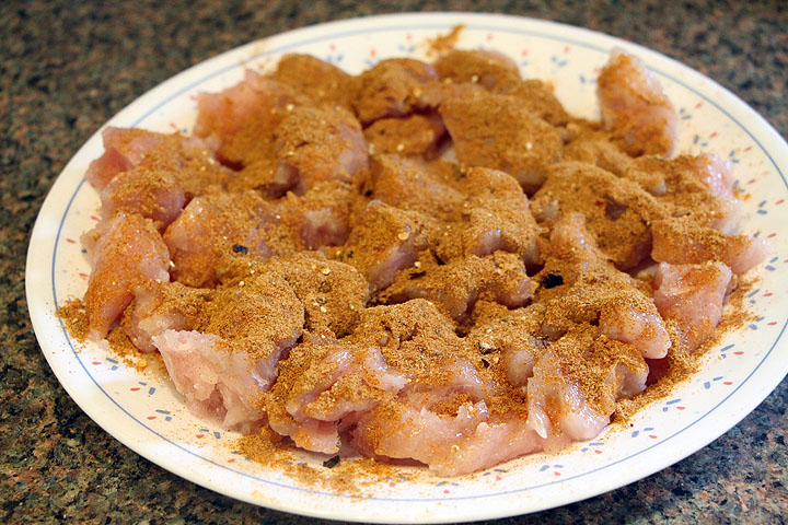 Lots of spices in this schwarma spiced sandwich