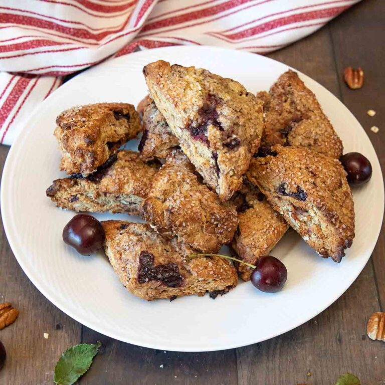 Maple Pecan Cherry Scones