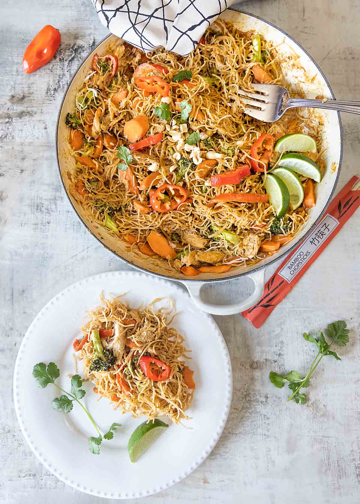 spicy peanut noodles