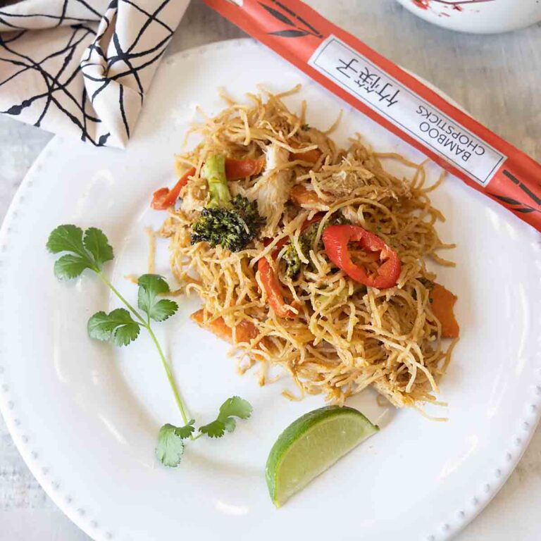 spicy peanut noodles