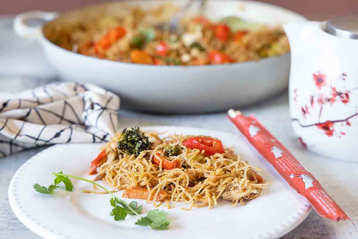spicy peanut noodles