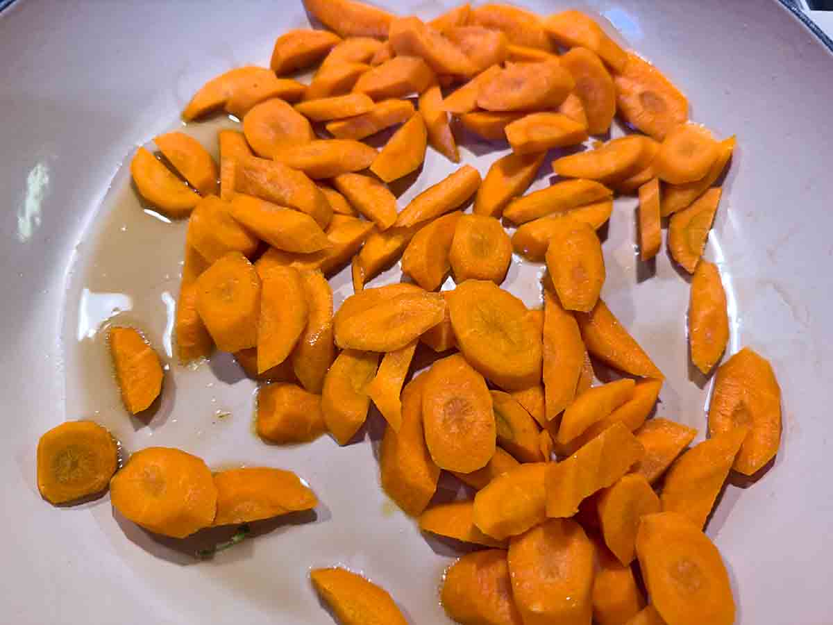 cook carrots