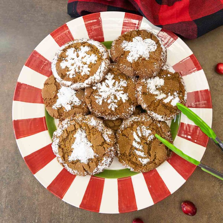 gluten free molasses cookies