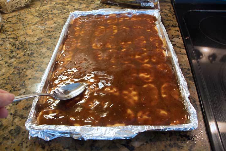 New Year's/ Christmas Crack Toffee - bake