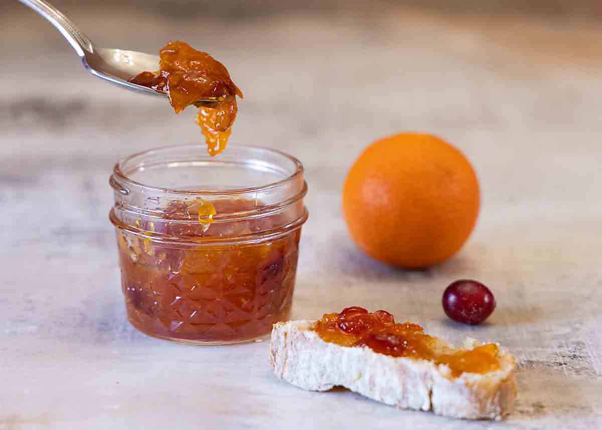 cranberry orange marmalade