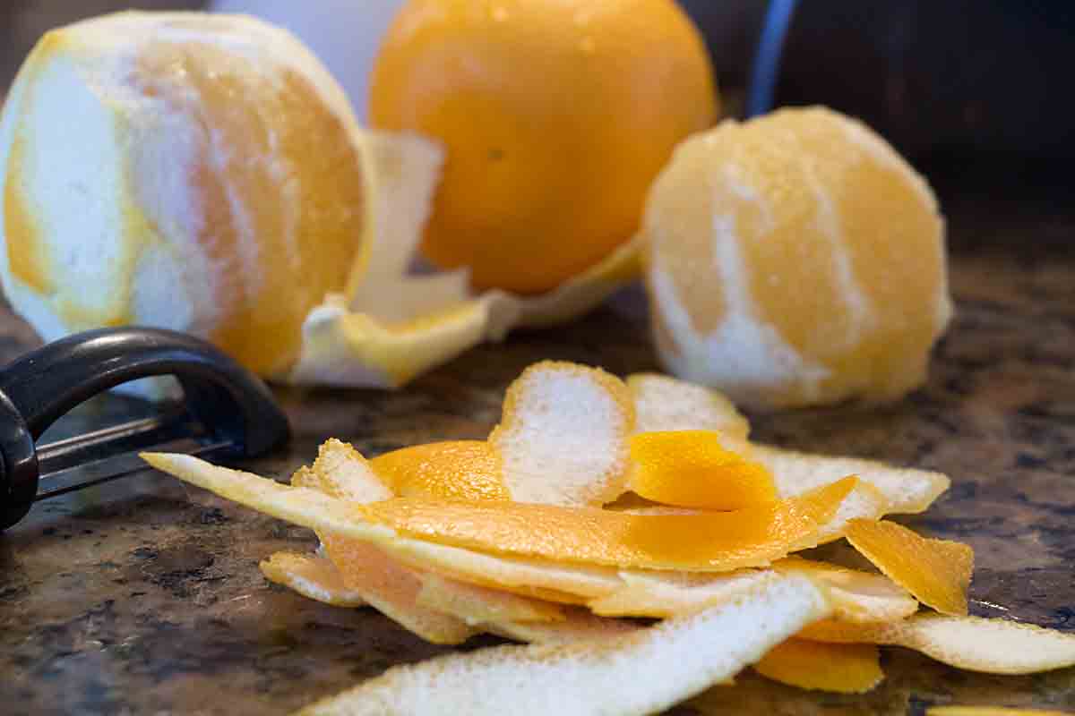 slice down to fruit