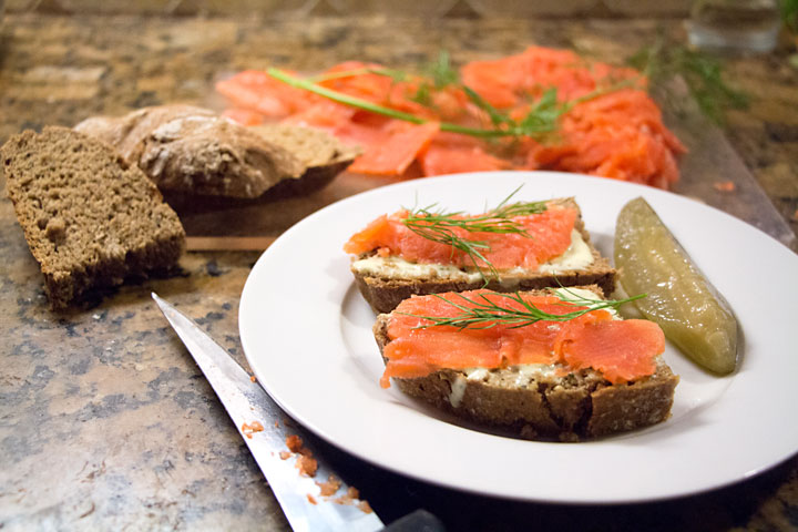 Home cured gravlax is delicious and a better value than heading to the deli. And it is super easy with this step by step guide.