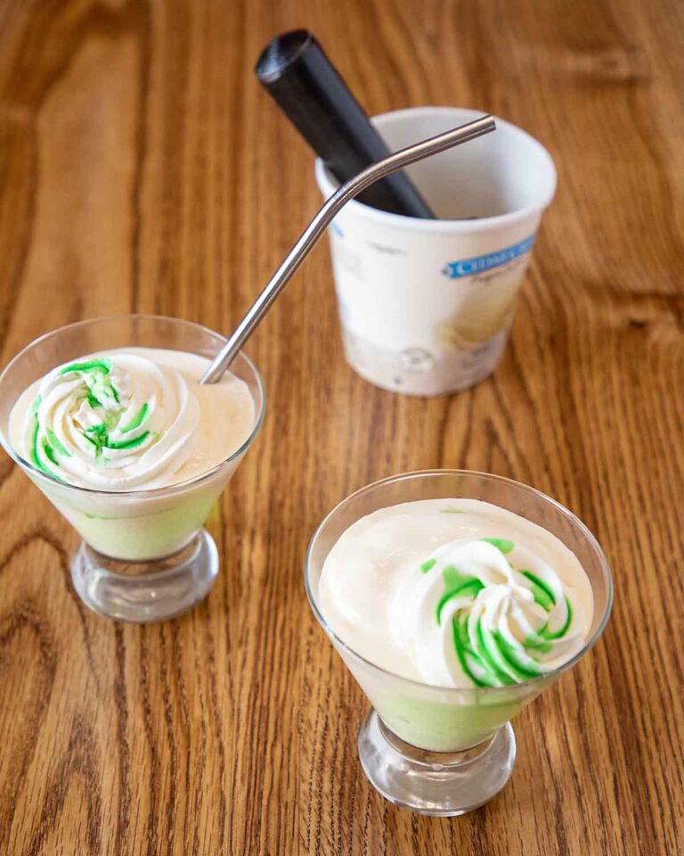 Frozen Ice Cream Drink Art of Natural Living